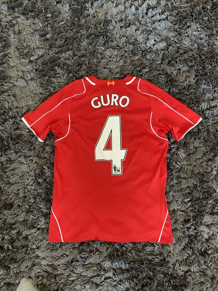 Koszulka piłkarska warrior liverpool s guro vintage