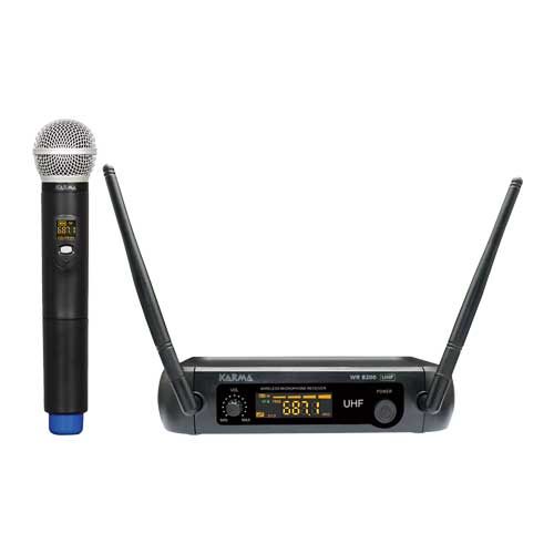 Microfone Mão s/ Fios + Receptor UHF