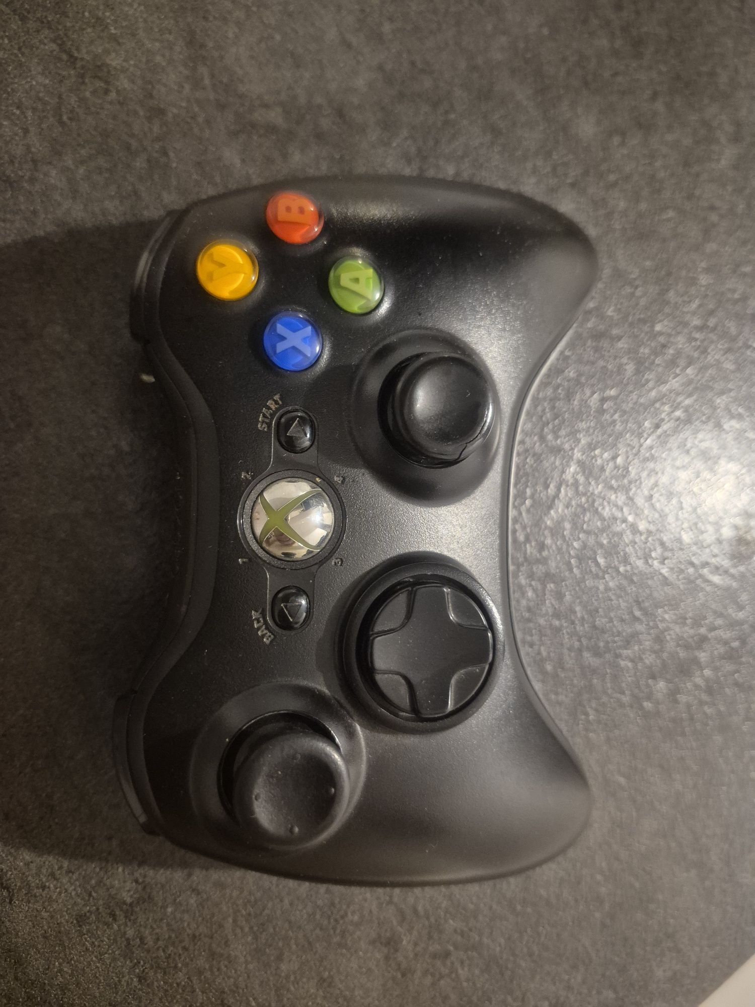 Pad Xbox 360 czarny oryginalny