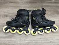 Rolki Powerslide Imperial One black yellow 80 r. 39-40
