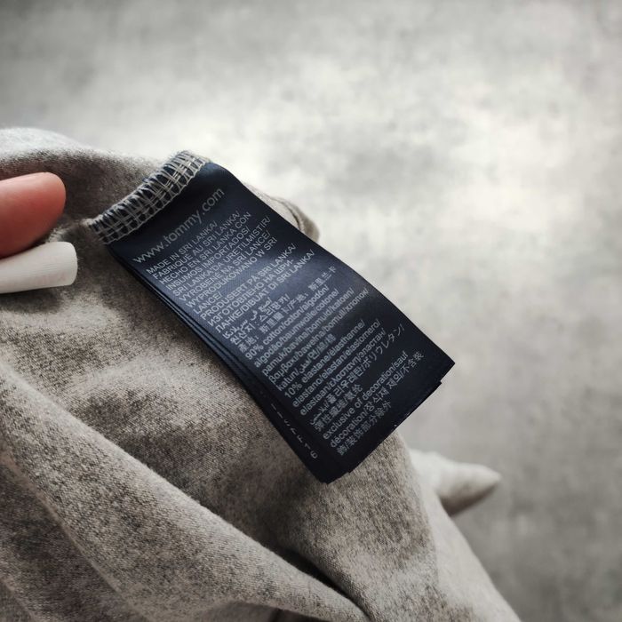 DAMSKA Koszulka PREMIUM Bawełna Tommy Hilfiger Małe Logo Haft Casual