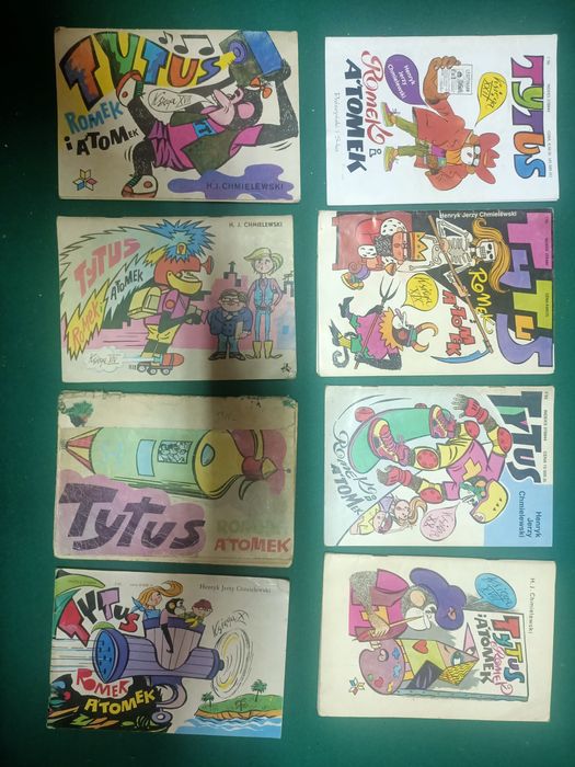 Komiksy Tytus Romek i Atomek