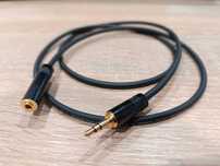 Kabel audio przedłużacz słuchawkowy KLOTZ MINI JACK 3,5 Neutrik REAN 3