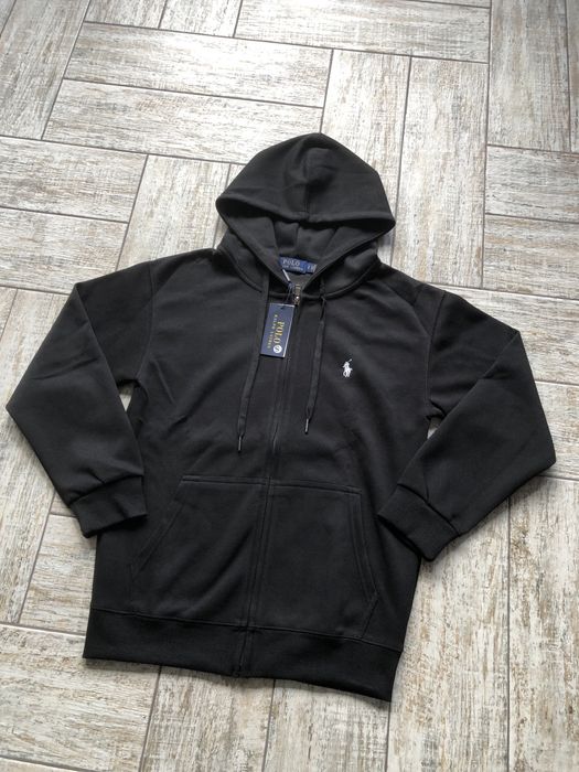 Зип худи Polo Ralph Lauren кофта на замке zip hoodie polo черная