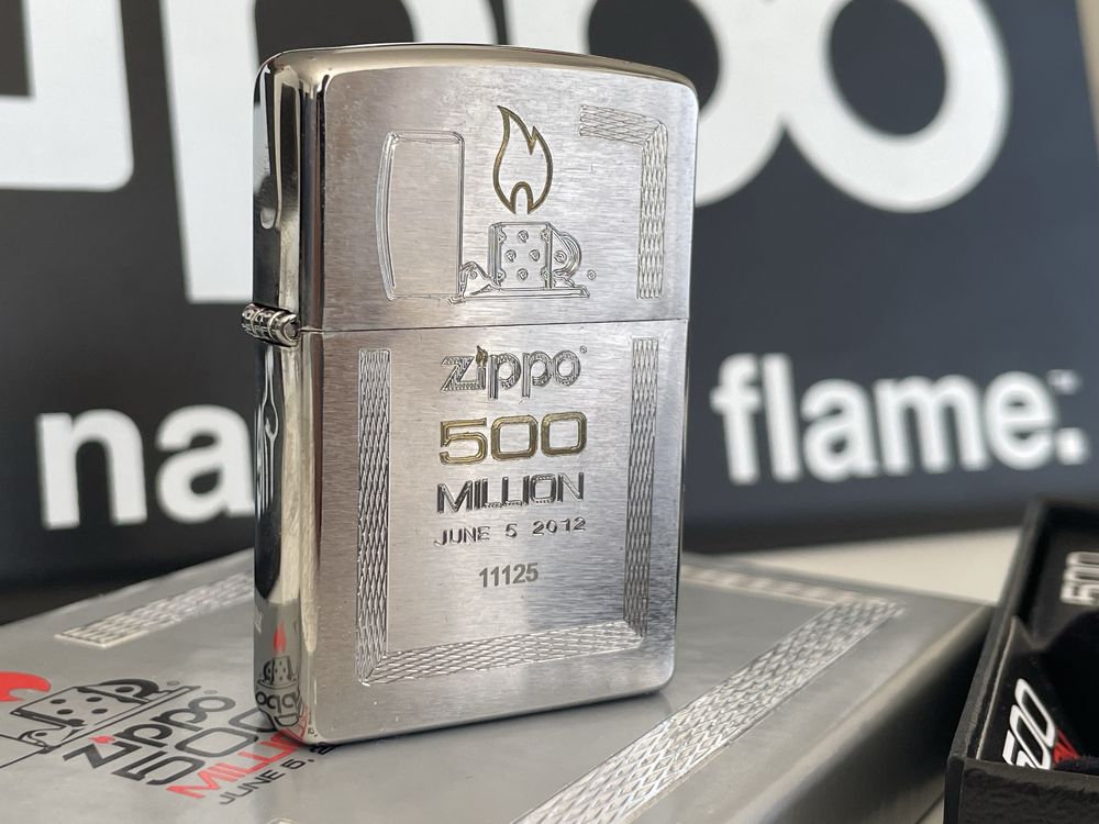 Zapalniczka Zippo 2012, 500 Million, Limited Edition, 11125/50000 NOWA