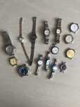 Mix zegarków 15 szt Casio Citizen Adriatica Grovana Ingersoll Zaria