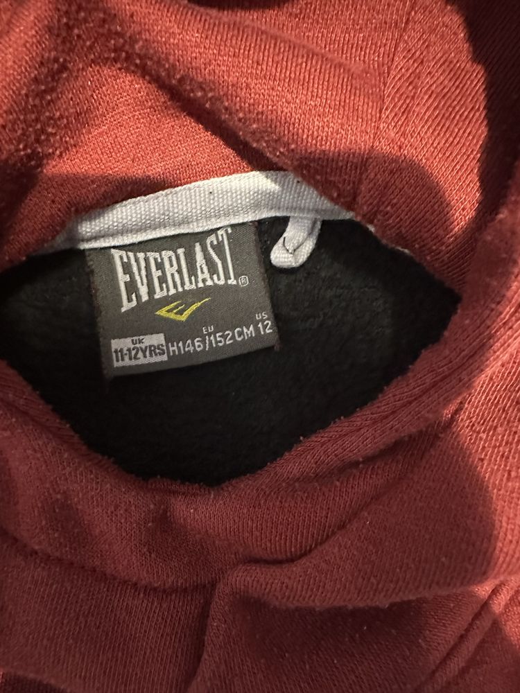 Sweat Everlast com capuz rapaz 11-12 anos