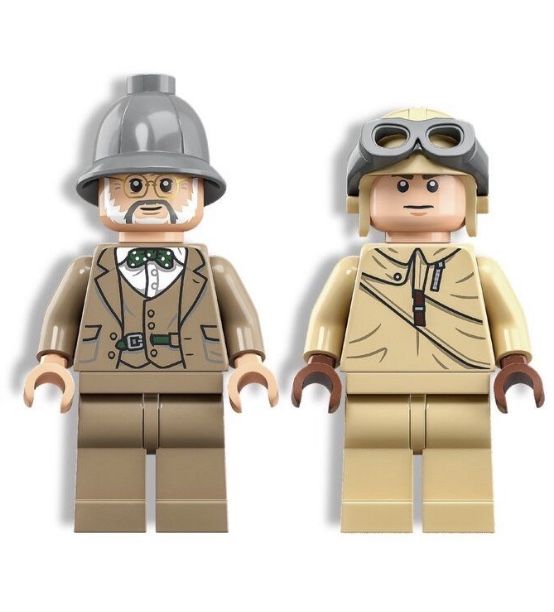 Фігурки Lego з набору Indiana Jones 77012 нові