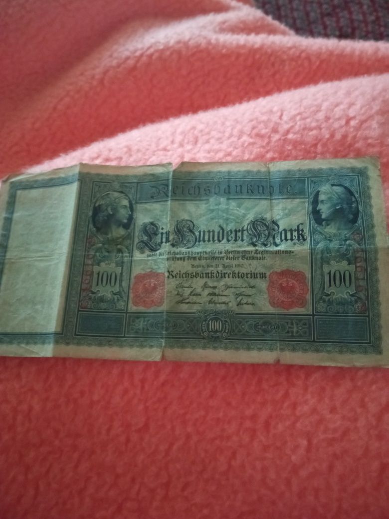 Banknoty z 1910 r marki niemieckie