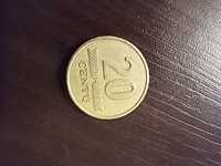 20 centu Lietuva 1997 Litwa moneta