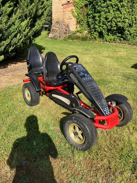 Dwuosobowy Gokart Berg z przyczepką