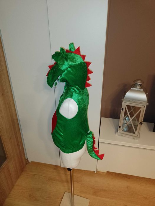 Strój karnawałowy SMOKA DINOZAURA KROKODYLA kostium 98/104 (333)