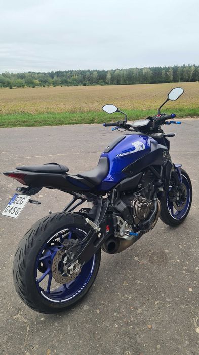 YAMAHA MT07 kat. A2 Akrapovic (cb650r, z650, duke790)