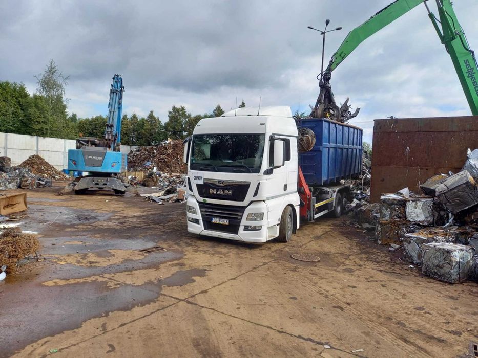 Man TGX hak+ hds do Złomu