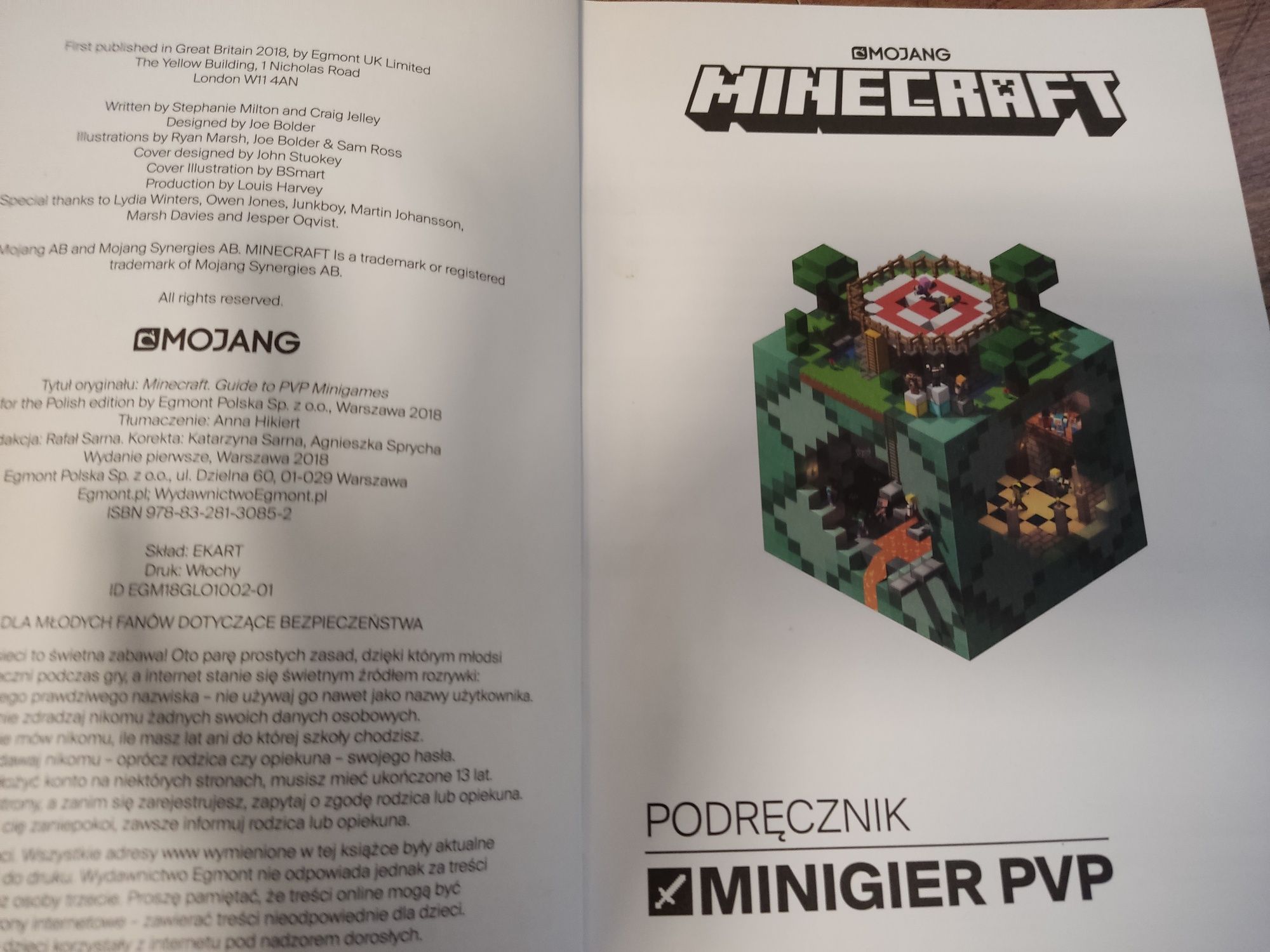 Minecraft Podręcznik Minigier PVP