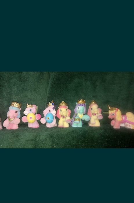 Okazja Filly zestaw 17 koników świecą ,brylanciki +karoca,hustawka