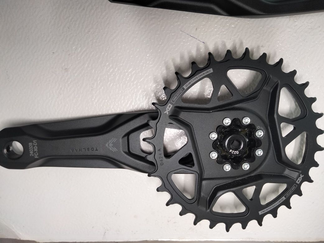 Pedaleiro SRAM XO T-Type 165mm