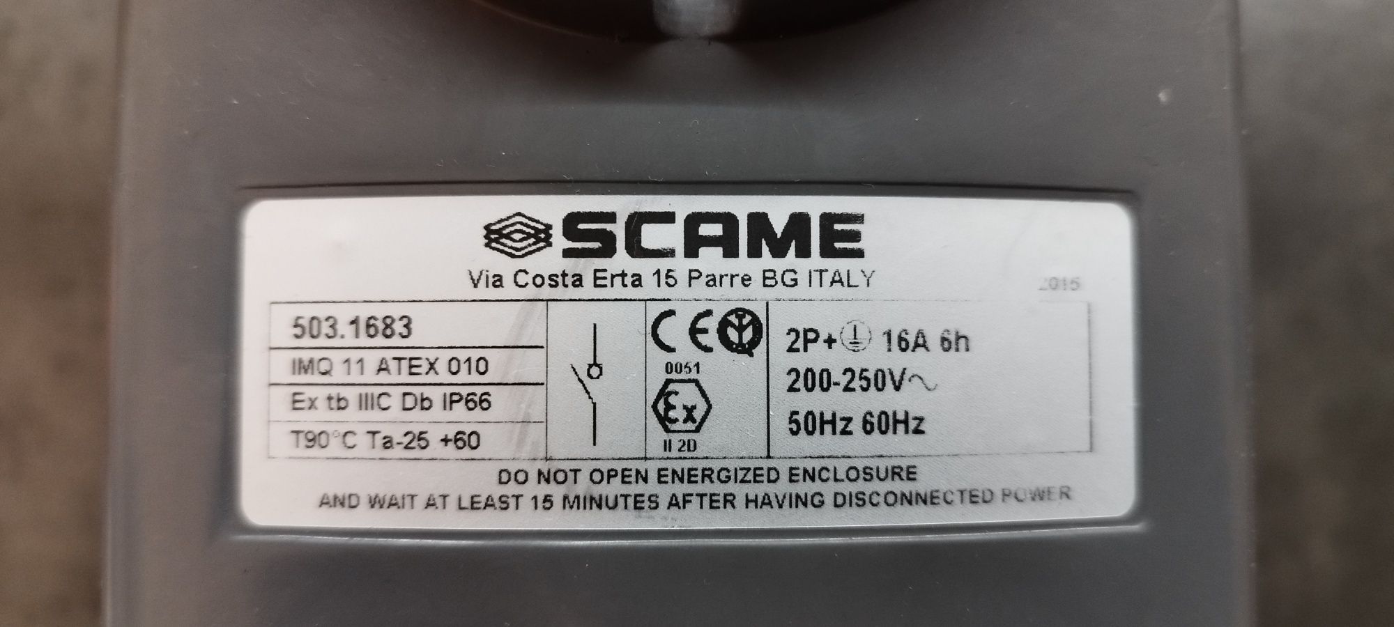 Gniazdo elektryczne przeciwwybuchowe