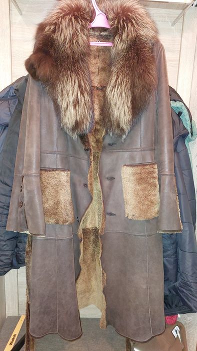 Натуральна  ,двостороння  жіноча  дубльонка.  Бельгія .