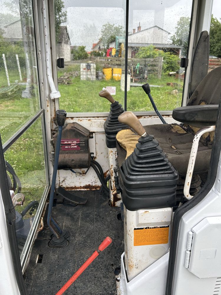 Minikoparka koparka kubota kx41 jcb yanmar