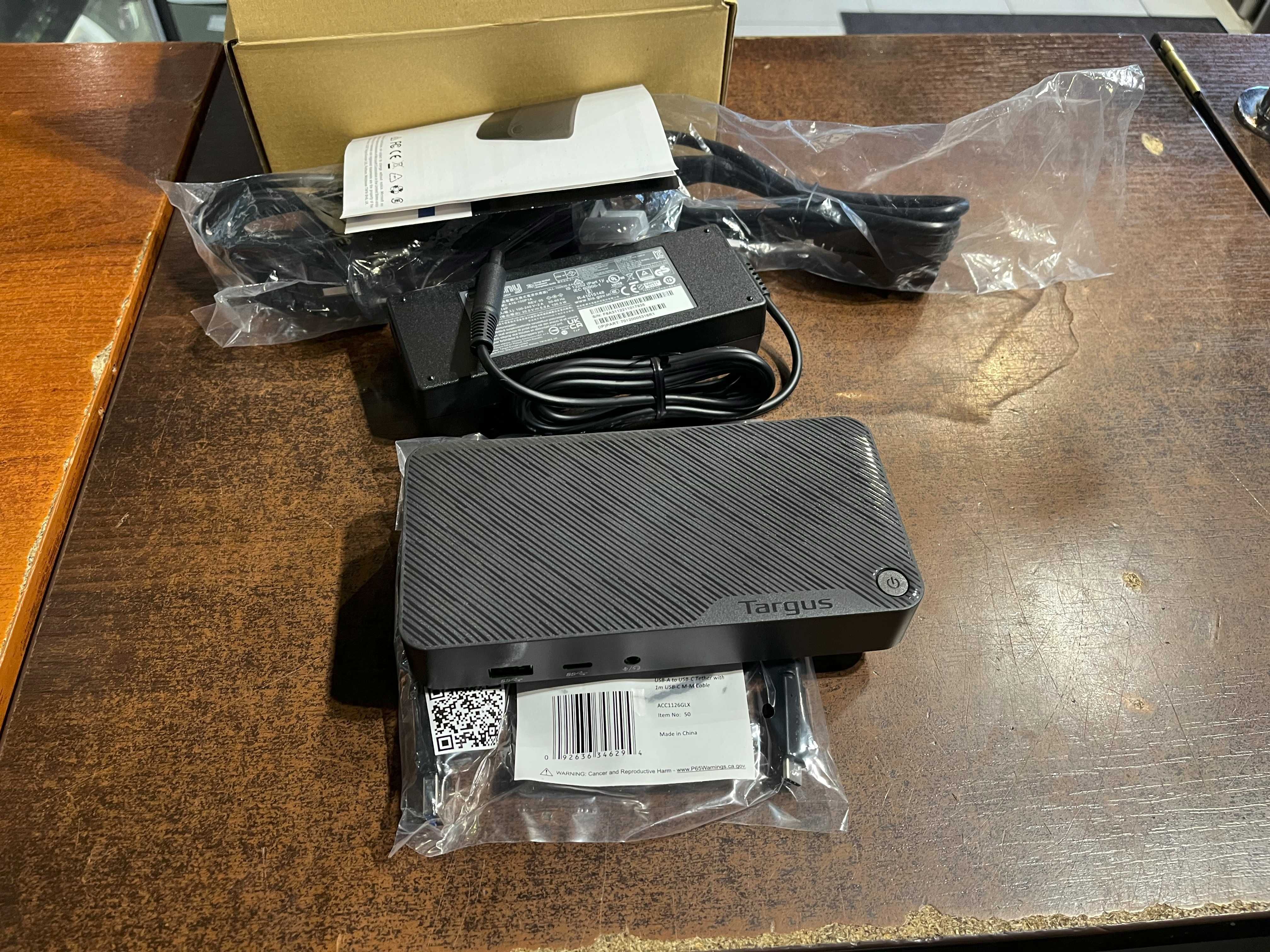 Stacja dokująca Targus DOCK310 USB-C Dual 4k 65W PD / Nowa