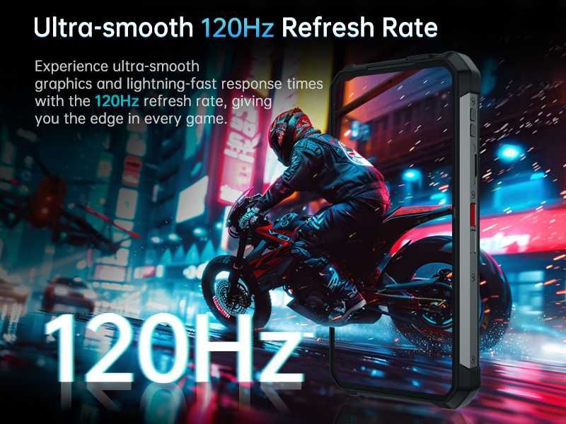 Unihertz 8849 SHARK 3, 32/512Gb, Dimensity 8300, AMOLED, 11600мАч 120W