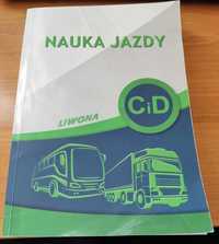 Książka Nauka Jazdy C i D + płyta  z testami