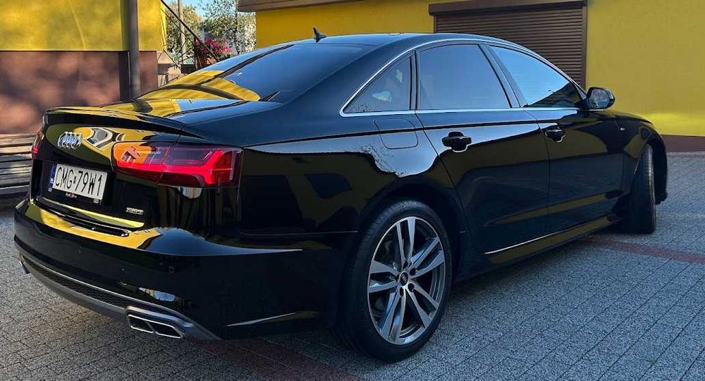 Audi A6 C7, 2.0 quatro s-line, salon Polska