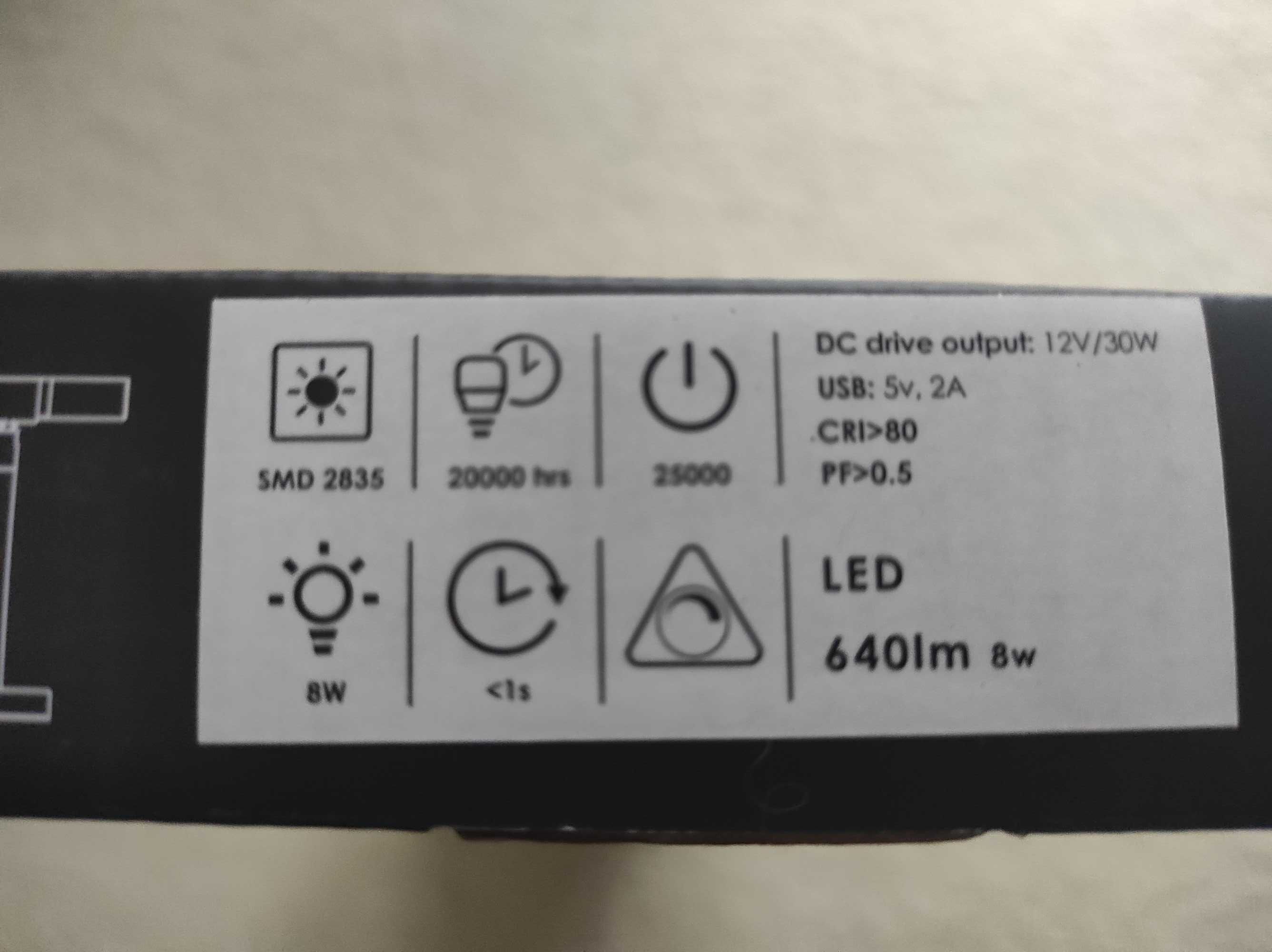 Lampka na biurko do nauki pracy dotykowa LED 8W 6500K 800lm Allocacoc