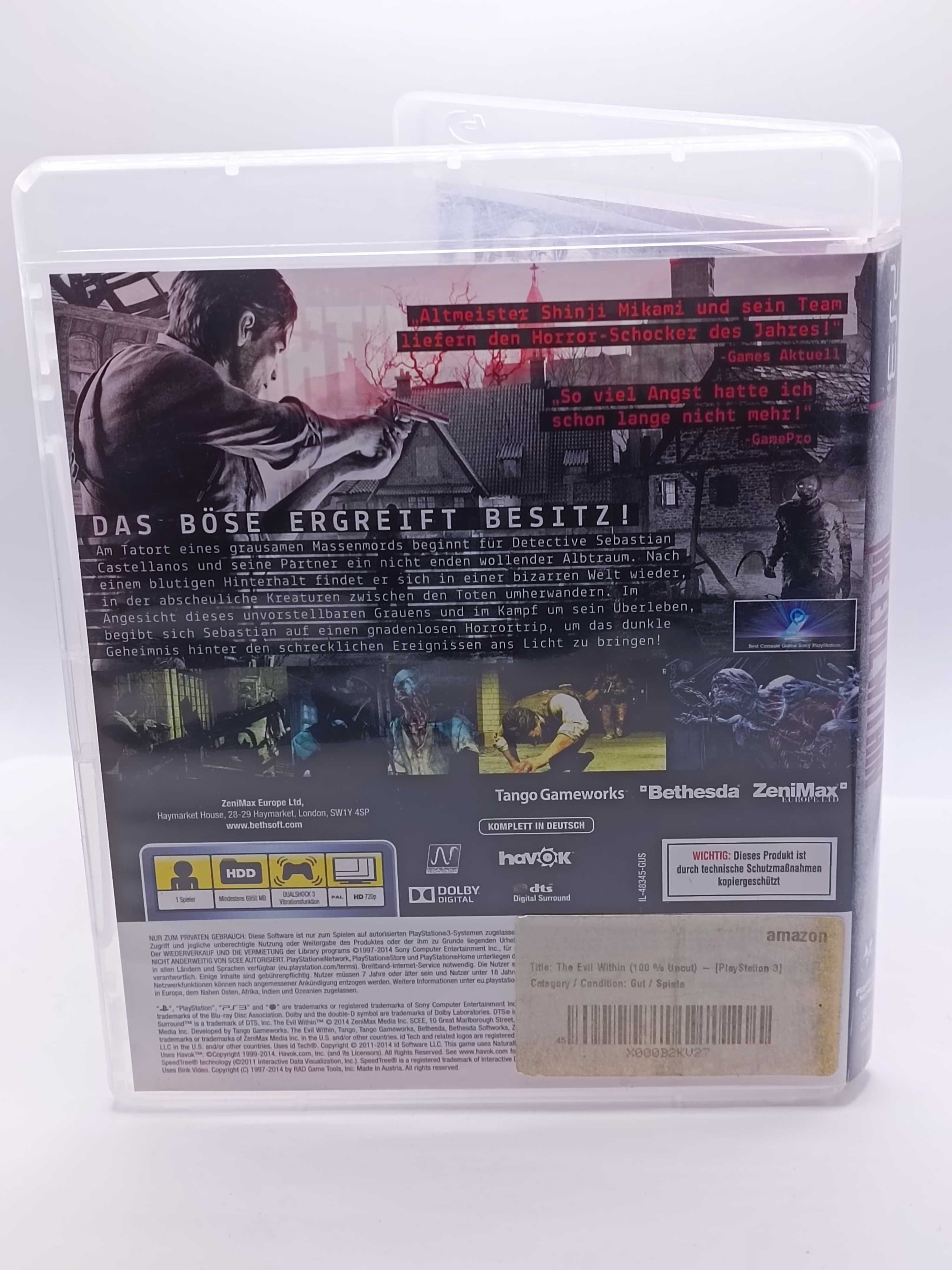GRA The Evil Within NA PS3 3341/08