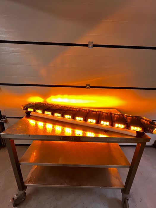 Belka ostrzegawcza, signal 145cm, koguty led, pomoc drogowa