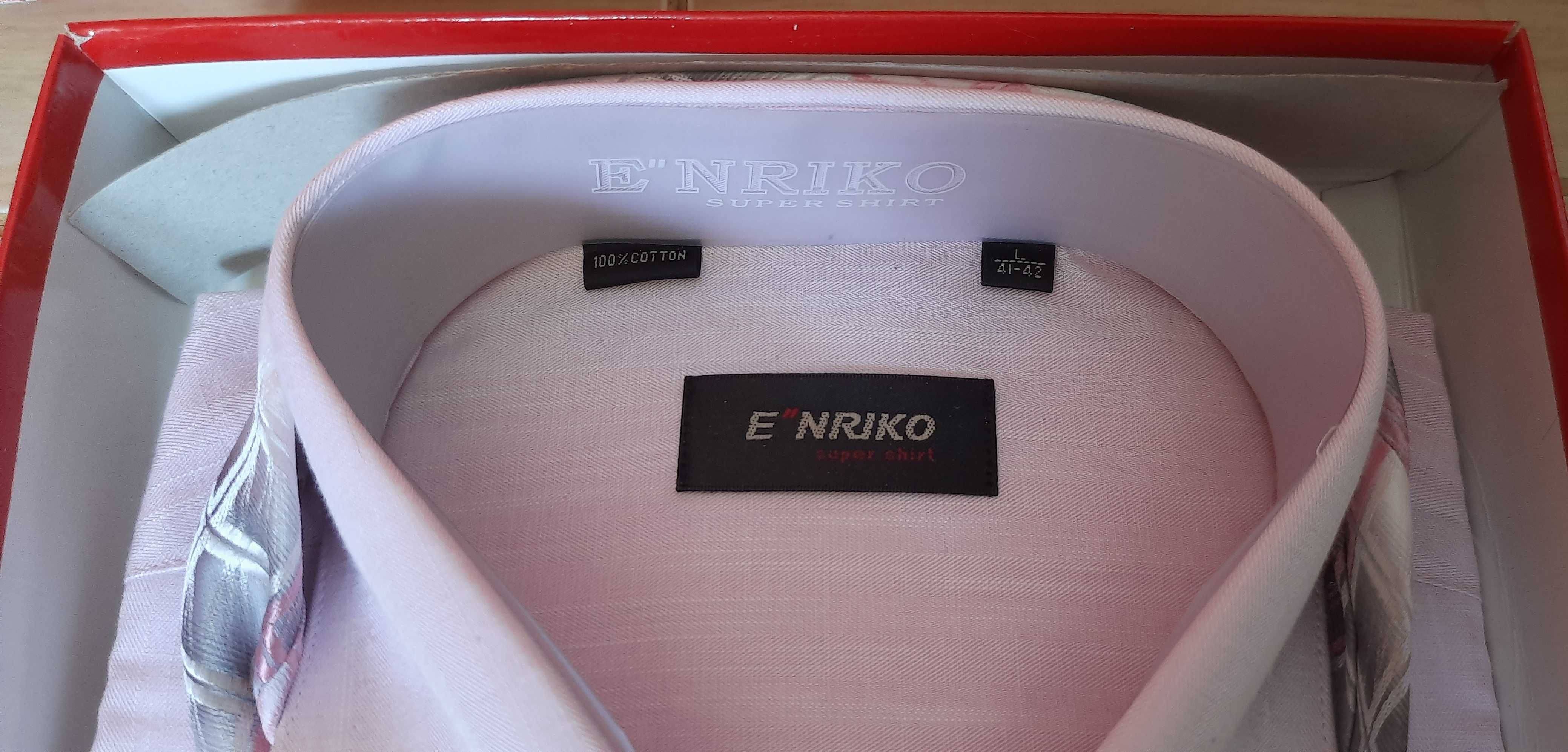Комплект рубашка, галстук, запонки E"NRIKO super shirt