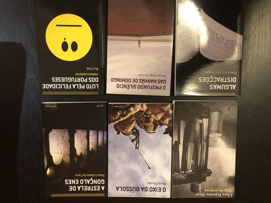 6 Livros de autores consagrados portugueses