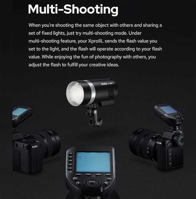 Bezprzewodowy wyzwalacz lampy błyskowej Godox TTL - Autoflash 1/8000s