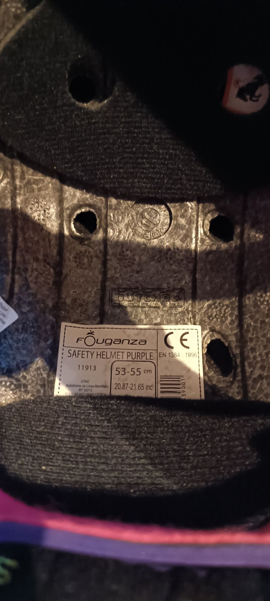 Kask jeździecki dla dziecka Fouganza