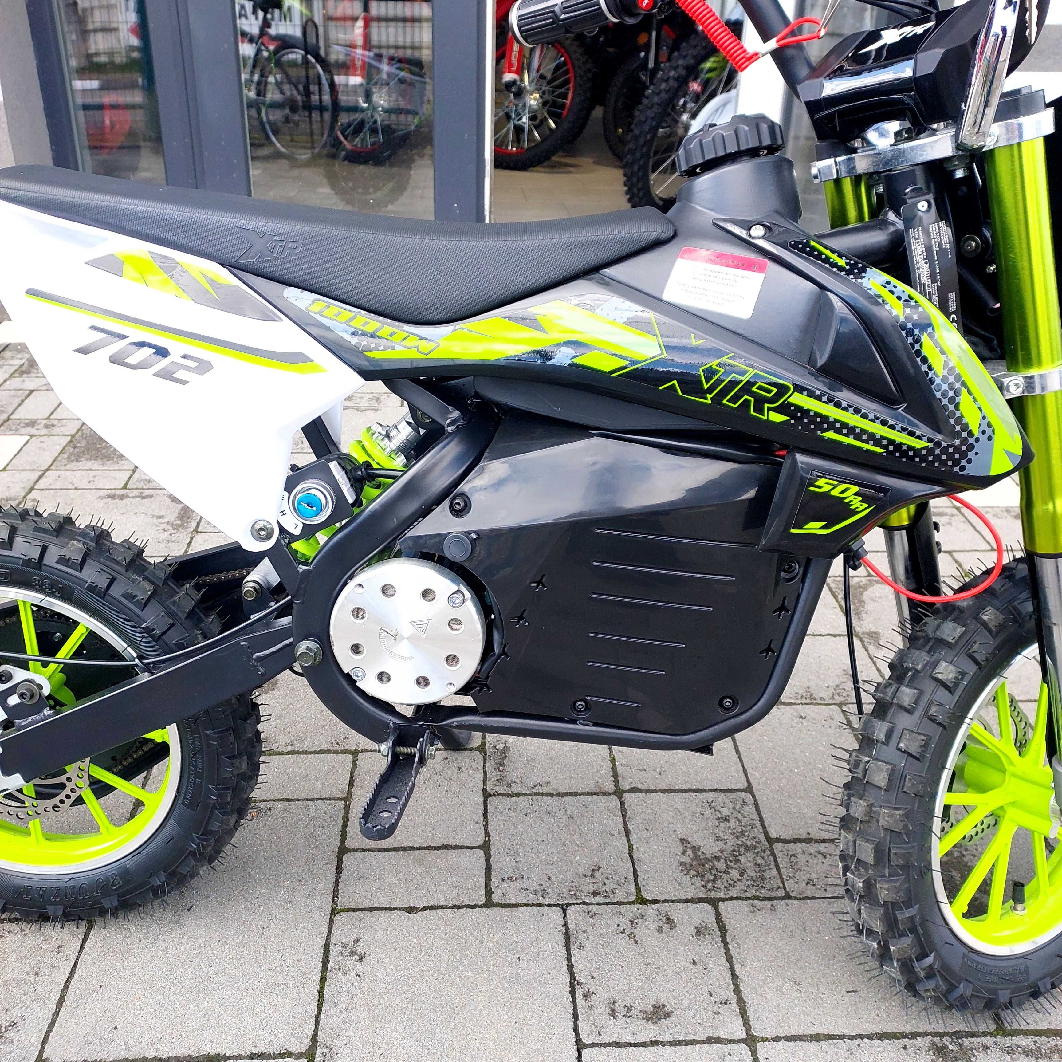 Електричний пітбайк XTR E-702,  1000W, 6-9 років, доставка, гарантія