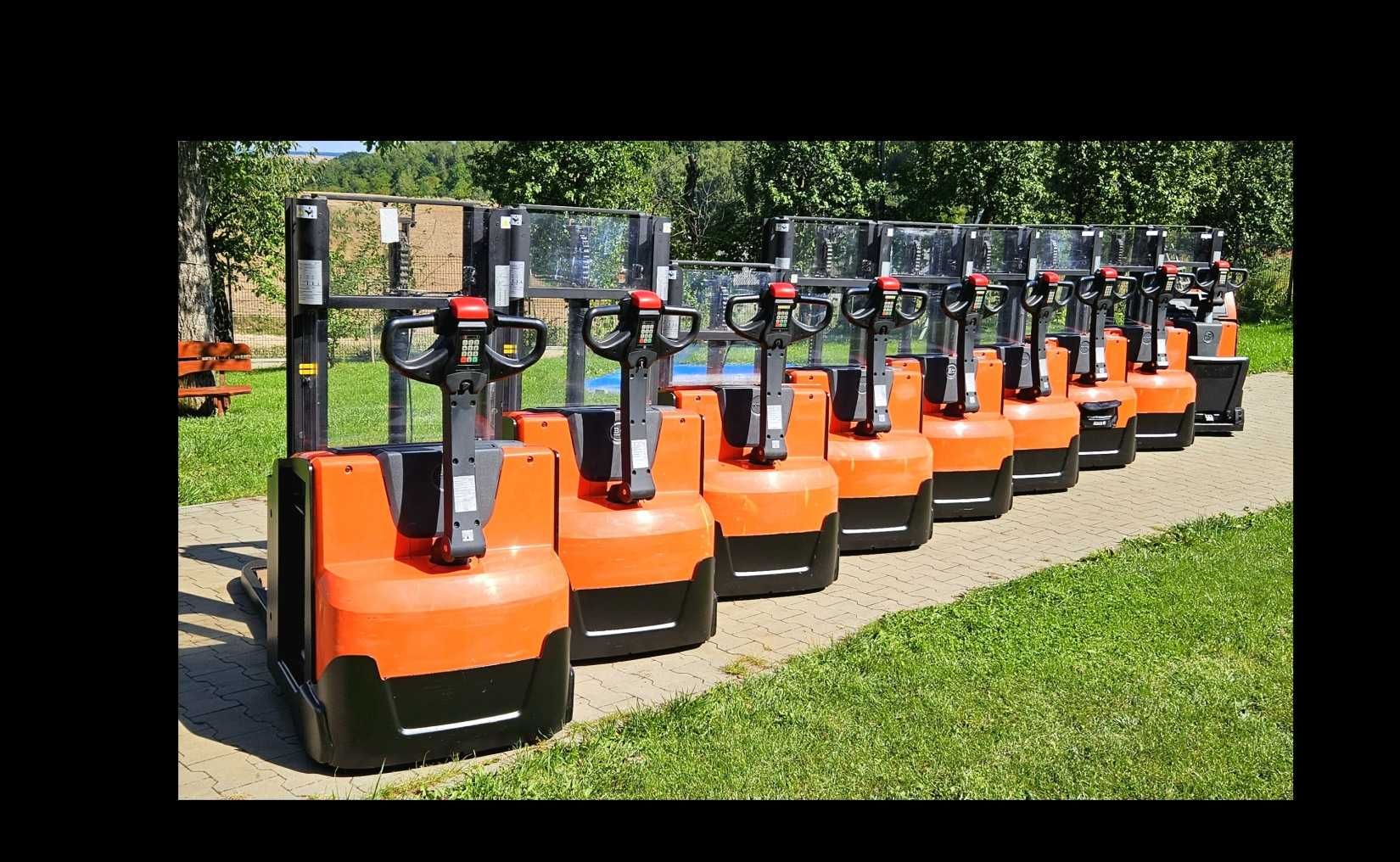 BT SWE 200d 2018r widły 1.35m Paletowy wózek magazynowy elektryczny