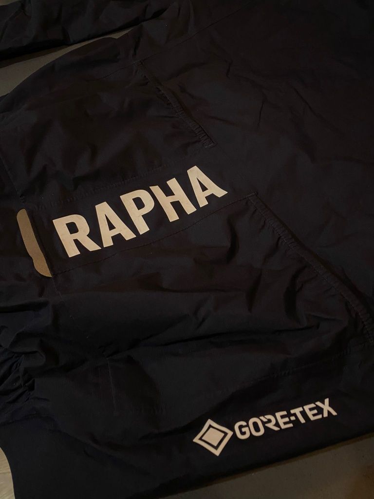 Casaco Ciclismo Térmico Impermeável Rapha Pro Team Gore-Tex - S