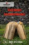 Drewno kominkowe Sezonowane Dąb w workach