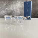 Stylowe okulary komputerowe Unisex zerówki z filtrem, oprawki
