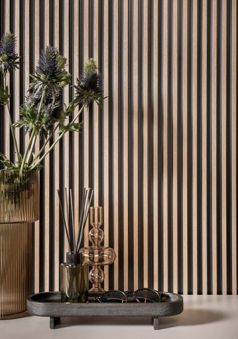 Lamele Ścienne 270x30 cm Dostawa Z klejem i mocowaniem