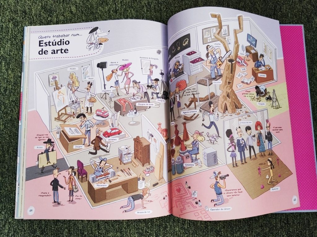 Livro Quando Crescer, Vou Ser... Que profissão vais escolher?