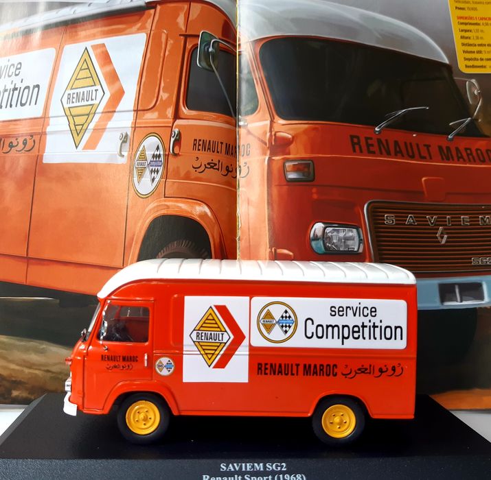 Carrinhas de Assistência Rally 1/43 novas