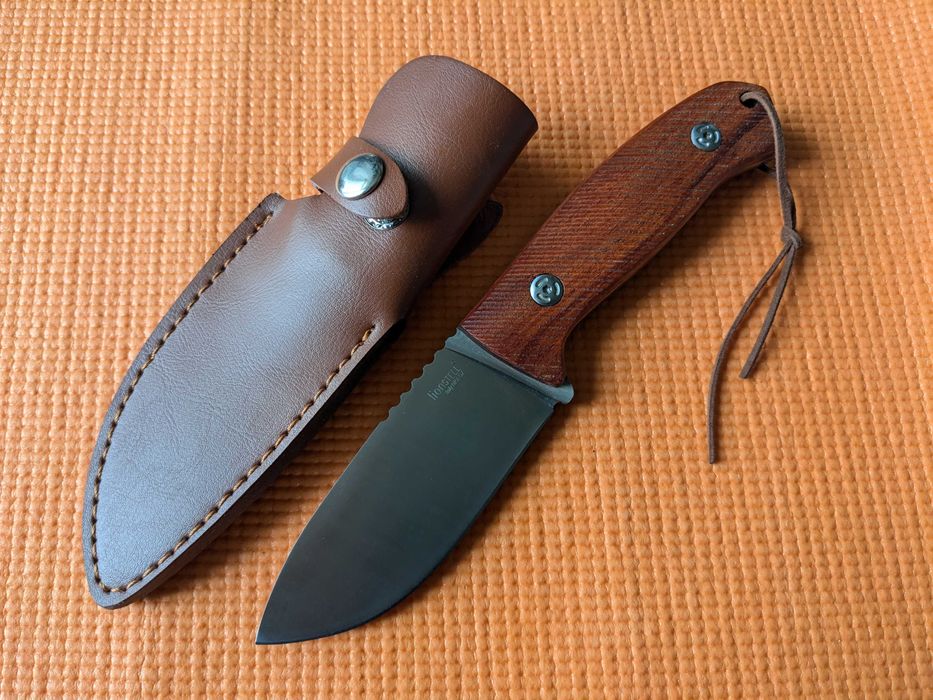 Нож охотничий. сталь D2. ніж мисливський фултанг