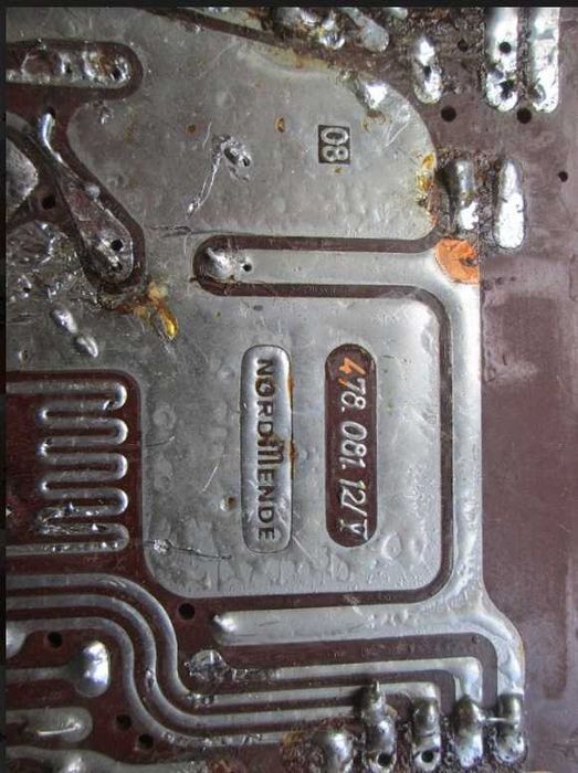 Rádio Peças NordMende Elektra E13 (1960/1961)