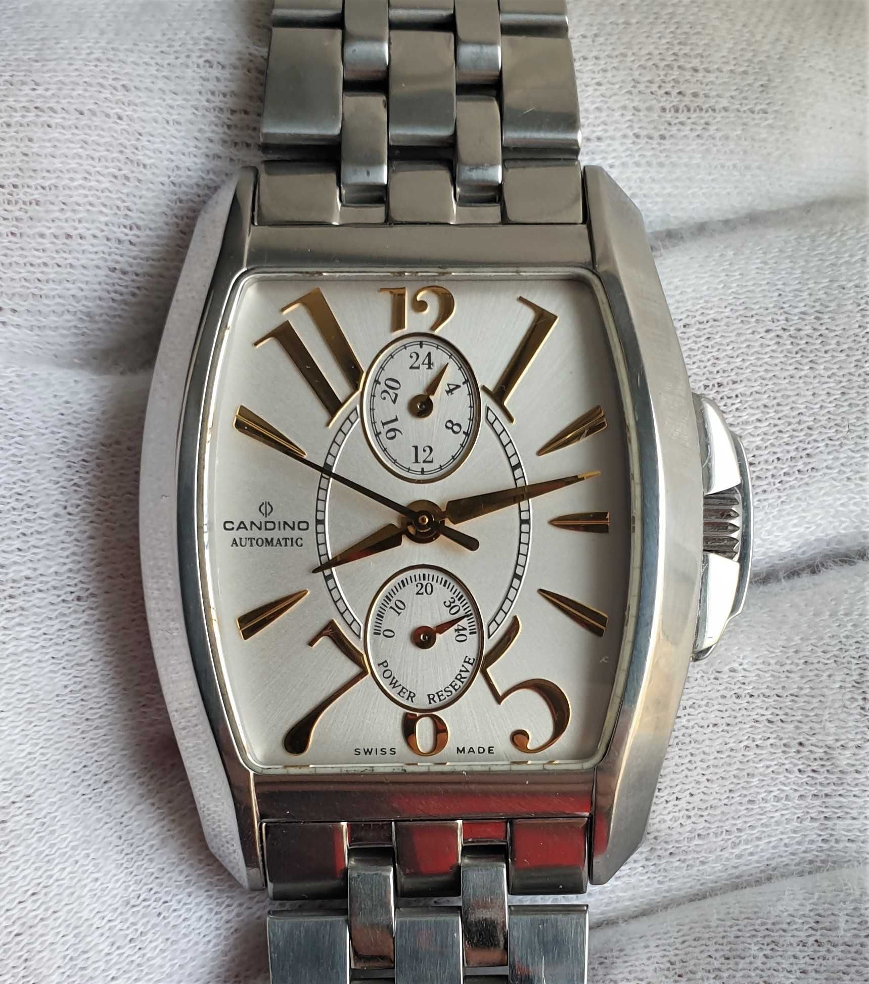 Чоловічий годинник часы Candino Tradition C4304/1 Automatic Power rese