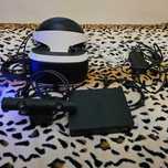 Playstation VR com caixa e câmera