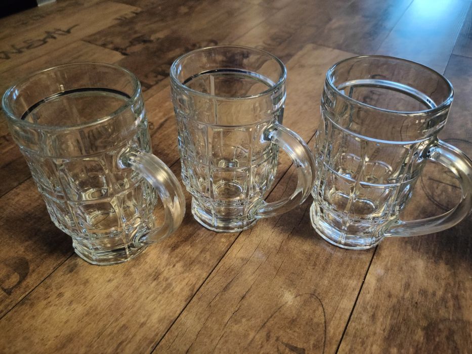 Kufle do piwa 3 sztuki plus jedna gratis