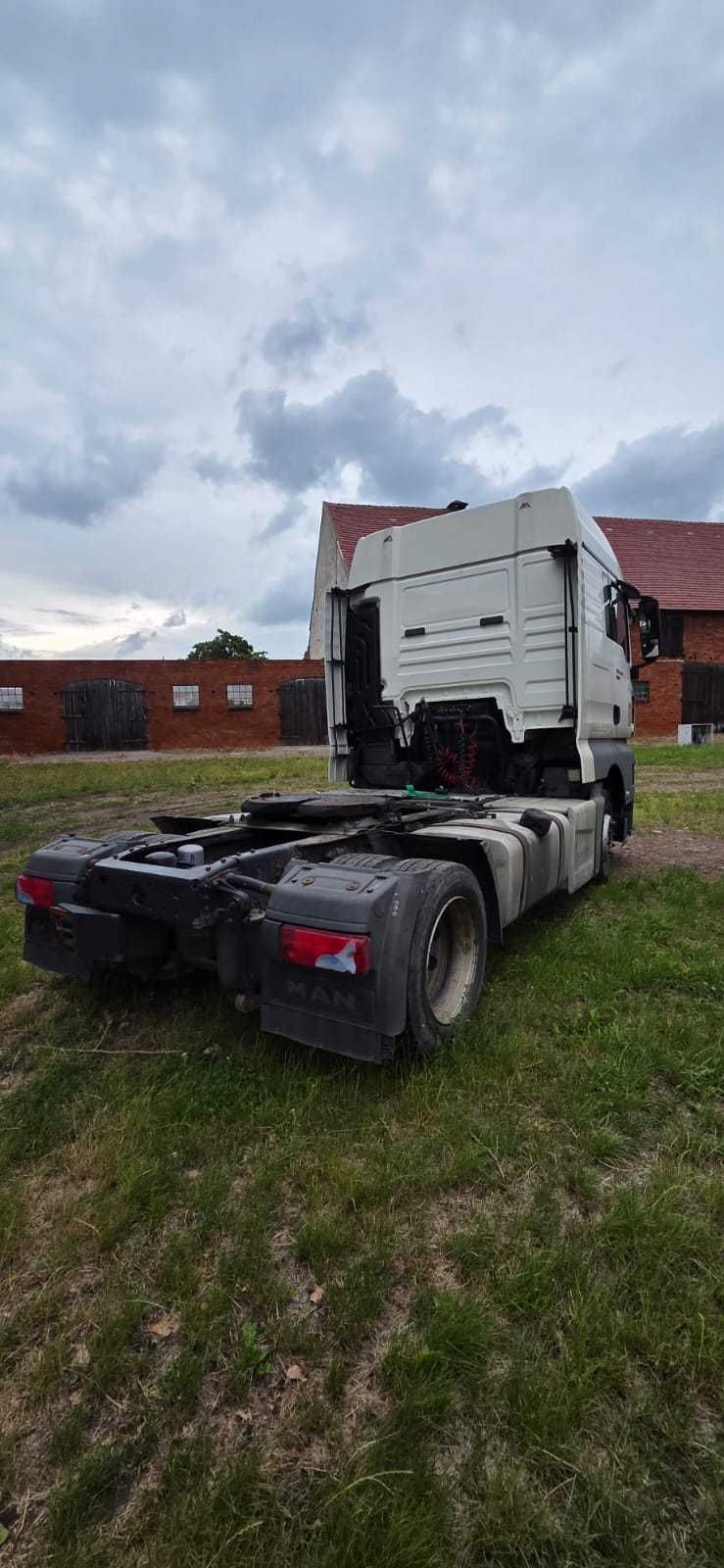MAN TGX 18.440 LOW DECK na części. Uszkodzony silnik