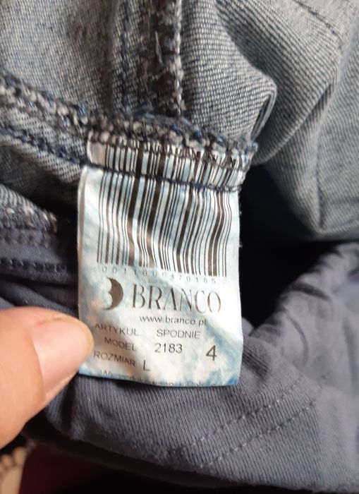 Jeansy ciążowe BRANCO